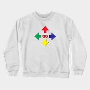 Arrow Go Primary Crewneck Sweatshirt